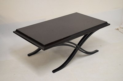 Lot 643 - Christopher Guy - Modern black lacquer coffee table