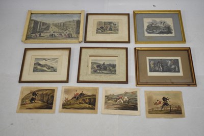 Lot 482 - Group of sporting and other prints