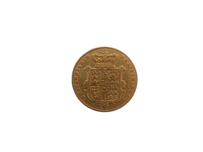 Lot 347 - George IV gold sovereign, 1825