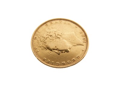 Lot 347 - George IV gold sovereign, 1825