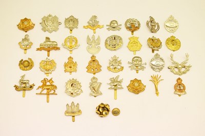 Lot 199 - Assorted group of military cap badges