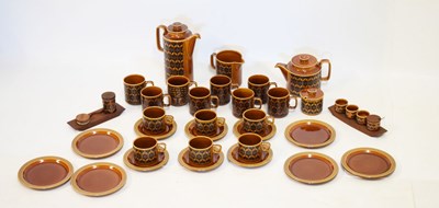 Lot 424 - Hornsea retro 'Heirloom’ pattern coffee set