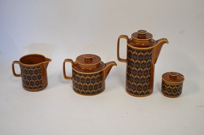 Lot 424 - Hornsea retro 'Heirloom’ pattern coffee set