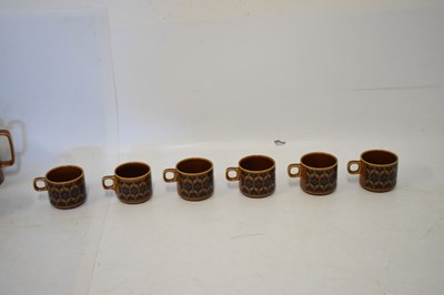 Lot 424 - Hornsea retro 'Heirloom’ pattern coffee set