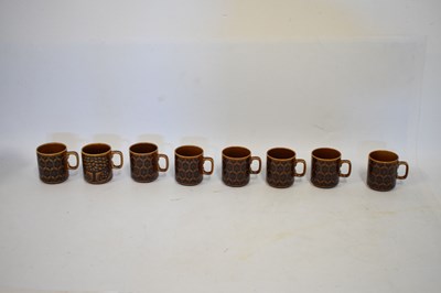 Lot 424 - Hornsea retro 'Heirloom’ pattern coffee set