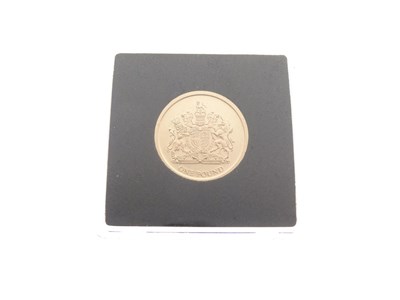 Lot 158 - Elizabeth II Diamond Jubilee Jersey gold sovereign, 2012