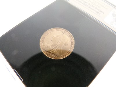 Lot 160 - Victorian gold half-sovereign, 1896