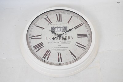 Lot 658 - JB Global reproduction wall clock