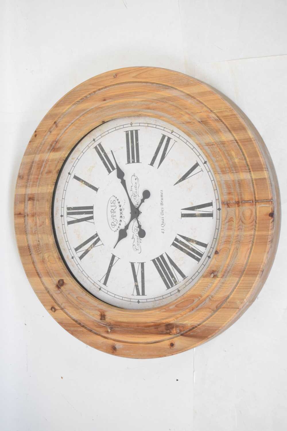Lot 659 Reproduction wall clock