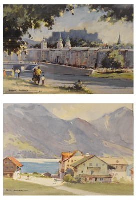 Lot 470 - Frank Duffield (1901-1982), Bristol Savages - Two watercolours