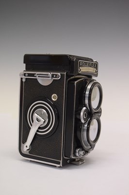 Lot 428 - Franke & Heidecke Synchro-Compur Rolleiflex twin-lens camera