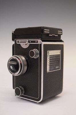 Lot 428 - Franke & Heidecke Synchro-Compur Rolleiflex twin-lens camera