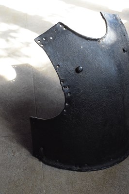 Lot 7 - Two 17th Century iron breastplates
