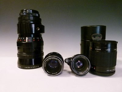 Lot 274 - Meyer-Optik Görlitz Orestegor 4/300mm lens