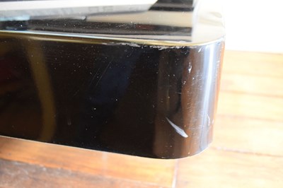 Lot 117 - Late 20th Century modernist lacquered table