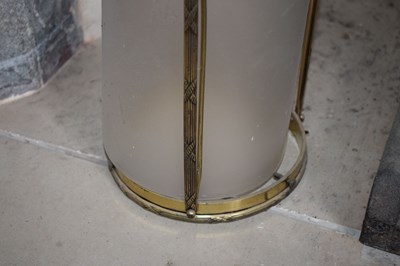 Lot 49 - Pair of 20th Century brass ceiling shades