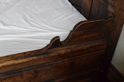 Lot 55 - Late 17th Century oak bed