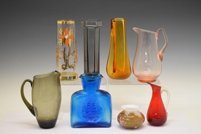 Lot 378 - Collection of mid 20th Century and other glass