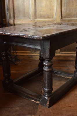 Lot 68 - Charles I oak centre table