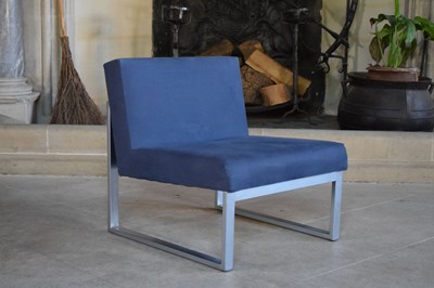 Lot 122 - 1970s modernist upholstered chair