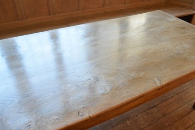 Lot 88 - Early 19th Century elm farmhouse table