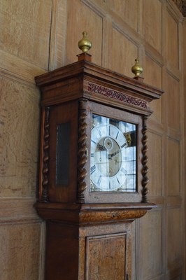 Lot 99 - John Norcot, London – Fine walnut and seaweed marquetry eight-day brass dial longcase clock