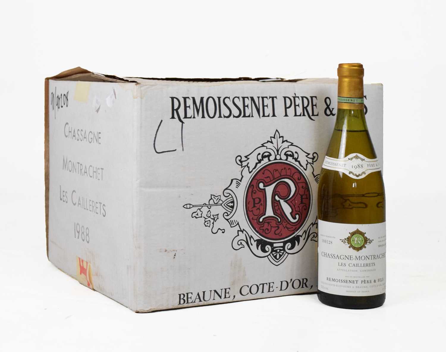 Lot 697 - Remoissenet Père & Fils Chassagne-Montrachet 'Les Caillerets', 1988, Côte de Beaune, Burgundy