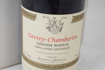Lot 574 - Avery’s Gevrey-Chambertin Grand Reserve, 1990, Côte de Nuits, Burgundy