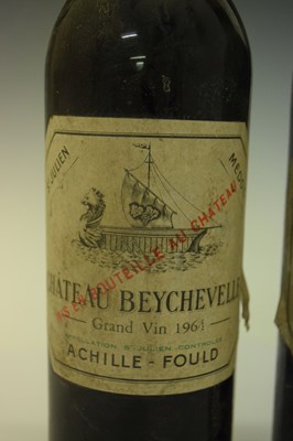 Lot 587 - Château Beychevelle Saint Julien Médoc, Grand Vin, 1964, Médoc, Bordeaux
