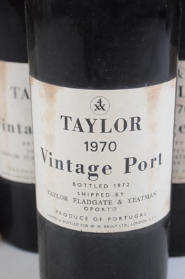 Lot 741 - Taylor’s Vintage Port, 1970