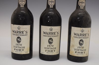 Lot 743 - Warre’s Tricentenary Vintage Port, 1970