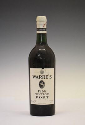 Lot 745 - Warre’s Vintage Port, 1966