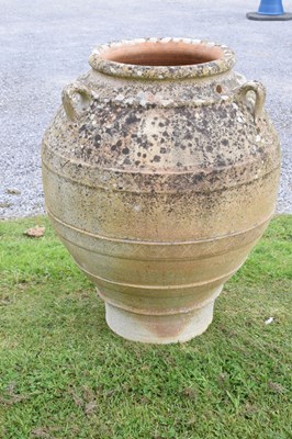 Lot 221 - Large antique-style terracotta 'Pithos' jar