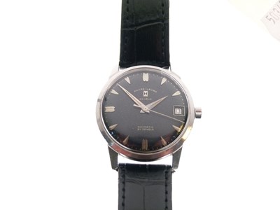 Lot 101 - Favre-Leuba - Gentleman's stainless steel automatic wristwatch