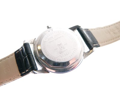 Lot 101 - Favre-Leuba - Gentleman's stainless steel automatic wristwatch
