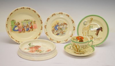 Lot 322 - Collection of early 20th Century nursery tea wares