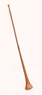 Lot 106 - 20th Century copper coaching horn