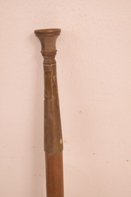 Lot 106 - 20th Century copper coaching horn