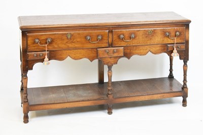 Lot 464 - Brights of Nettlebed oak dresser base