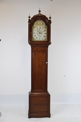 Lot 415 - Longcase clock, James Costar (Coster), Henley