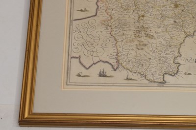 Lot 500 - Map of Devon