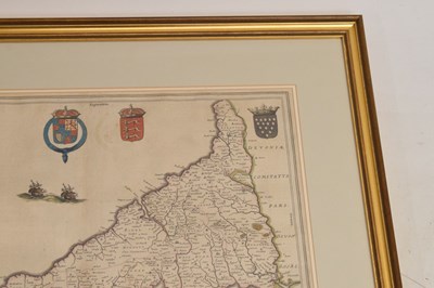 Lot 502 - Map of Cornwall