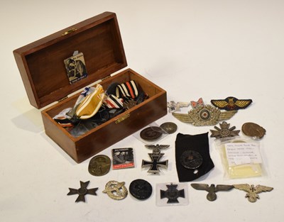 Lot 209 - Mixed collection of Third Reich badges and medals