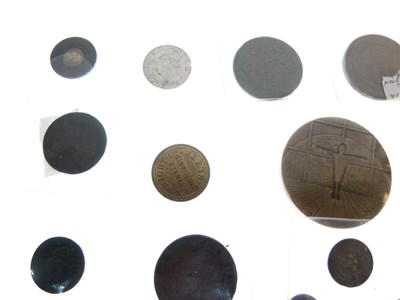 Lot 181 - Quantity of tokens and medallions