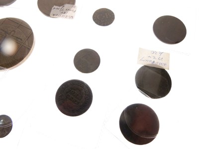 Lot 181 - Quantity of tokens and medallions