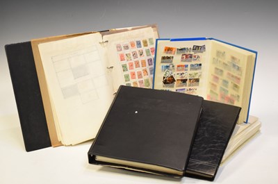 Lot 212 - Five mixed stamp albums