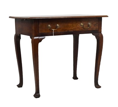 Lot 456 - Oak side table