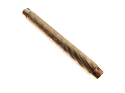 Lot 78 - Sampson Mordan & Co. 9ct gold mechanical pencil