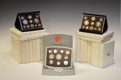 Lot 185 - Royal Mint year packs 1984 to 2008 (2008 x 2)