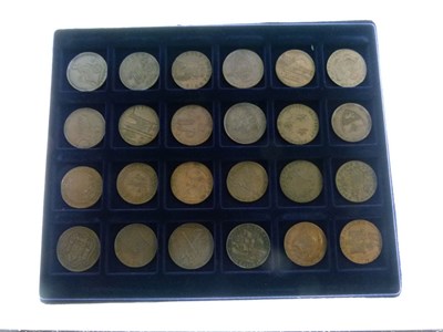 Lot 190 - Quantity of Georgian and later trade and bank tokens